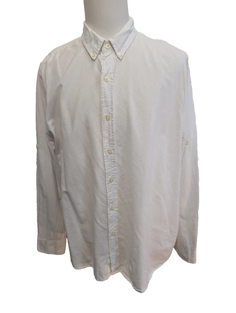 Chemise Homme Next Signature - Col 22 Pouces - Taille 52 (grande Taille) - Blanche - Coupe Slim - Neuf Avec étiquettes