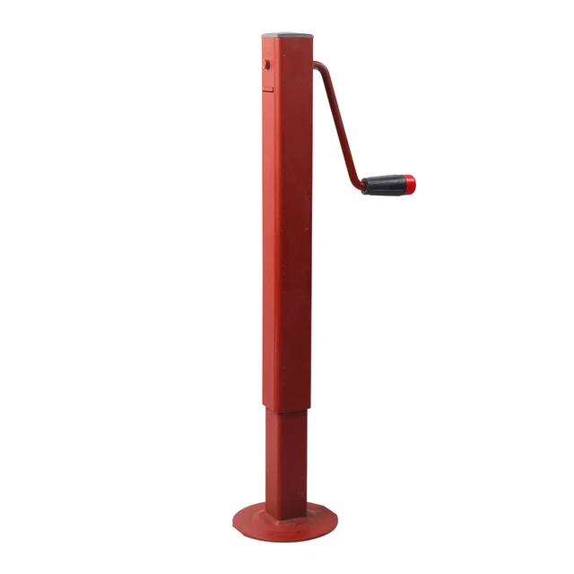 Stützfuss Spindelhub 300 mm 0,8 to Tragfähigkeit SIMOL rot Anhänger Sicherung