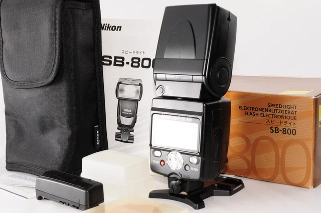 Near MINT w/Box Nikon Speedlight SB-800 Shoe Mount Flash F5 F100 D300 JAPAN