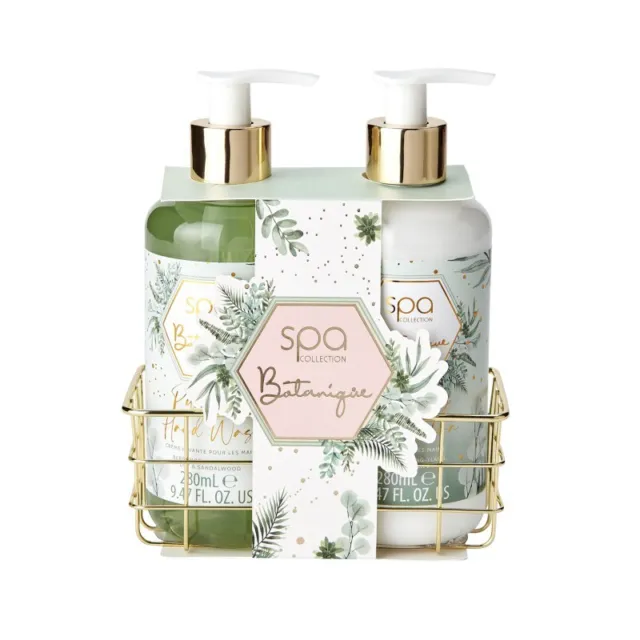Style & Grace Spa Botanique Luxury Handcare Gift Set Eco Packaging 280Ml Hand Wa