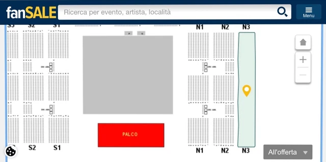 Vendo un Biglietto per il concerto di Marracash del 10.09.2022 a Jesolo / €30,95