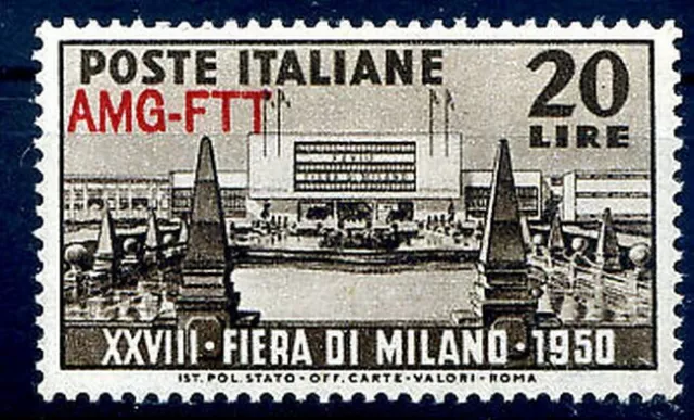 Trieste  A - 1950  Fiera Di Milano   Nuovo  ** Mnh