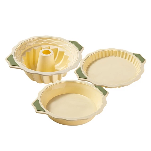 2 Stampi Per Torte In Silicone Da 20 Cm - Rotondi, Antiaderenti E Riutilizzabili Per Muffin E Budini - 3