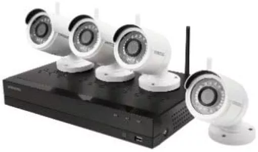 Samsung Wisenet SNK-B73040BW 4 Channel 1080p Full HD NVR Video Security System