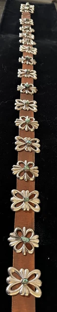 Old Navajo Sandcast Butterfly Belt & Buckle