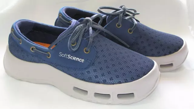 SOFT SCIENCE FIN 3.0 Shoes Mens Size 7 Womens 9 Fishing Boating Dark Blue  Unisex $69.98 - PicClick