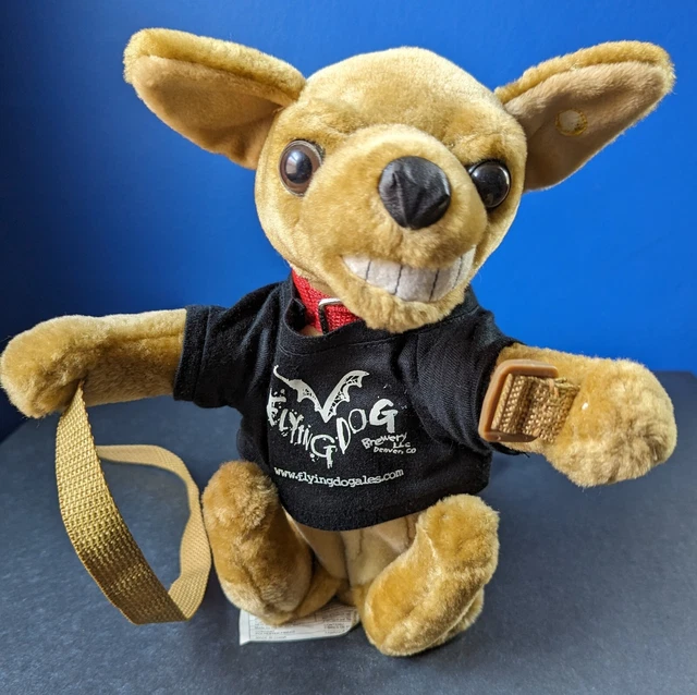 HUMPHREY THE HUMPING Dog Chihuahua Plush With Flying Dog Brewery T ...