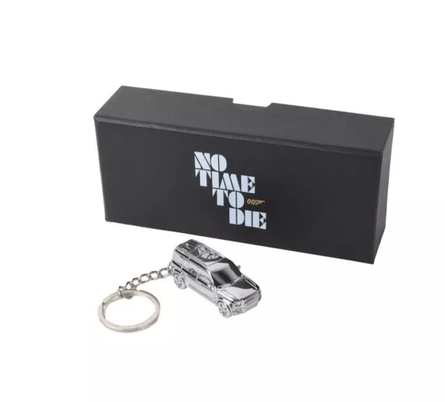 007 James Bond - Land Rover Defender 110 Keyring - No Time To Die Edition