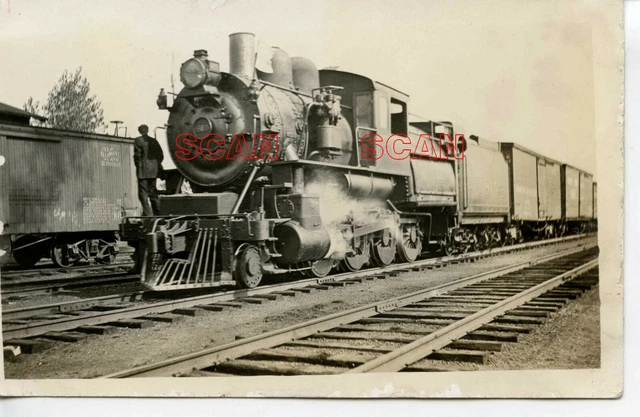 1F417 Rppc 1916 Delaware & Hudson Railroad 2-8-0 Camelback Loco 815 Ft Edward Ny