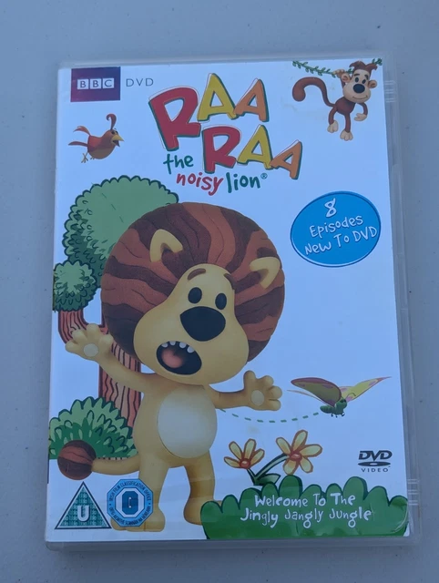 RAA RAA - The Noisy Lion DVD - 8 RAA RAA Episodes £5.99 - PicClick UK