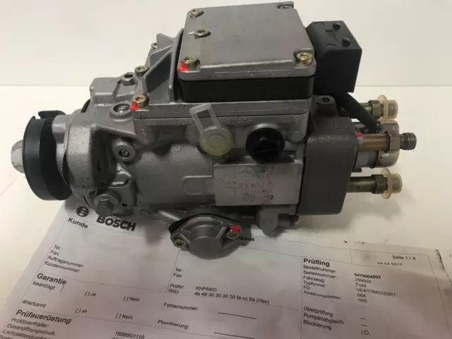 Bosch Ford Fiesta Focus 1.8 Tddi 'Injection 0986444501 0470004002 0470004007