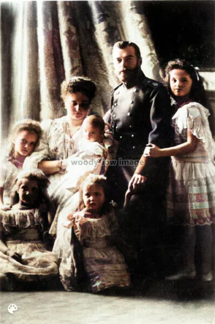 mmc030 - Czar Nicholas II Romanov of Russia & family - print 6x4