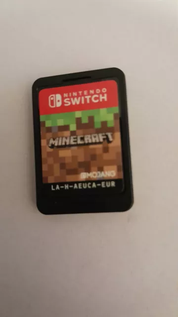 Minecraft switch discount game card