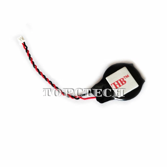 2pcs Notebook BIOS CMOS Battery Laptop CR2016 Motherboard Wire 3V All in one PC