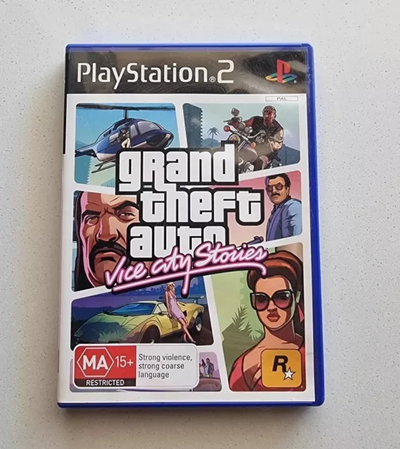 Grand Theft Auto: Vice City Stories (Playstation 2, 2006) SEALED PAL