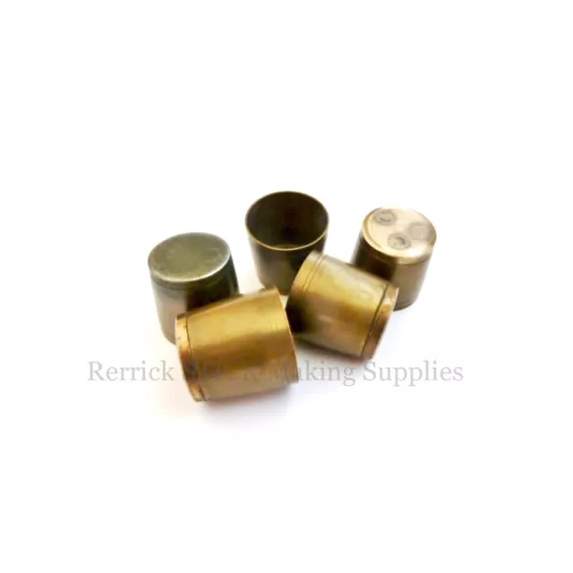 16mm Steel Tipped Brass Ferrules for walking sticks crafts 5