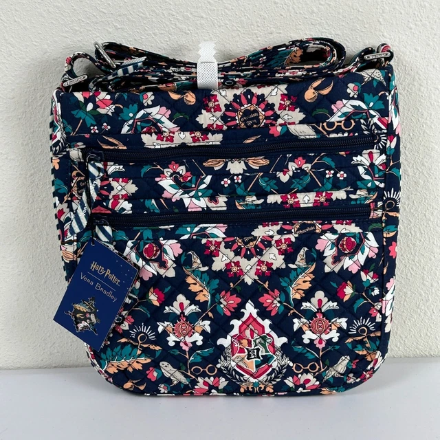 VERA BRADLEY HARRY Potter Triple Zip Hipster Crossbody Bag Home To