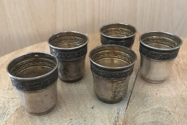 LOT GOBELET PETITE timbale argent massif poincon minerve 57,7 Grammes A Fondre EUR 40,00 - PicClick FR