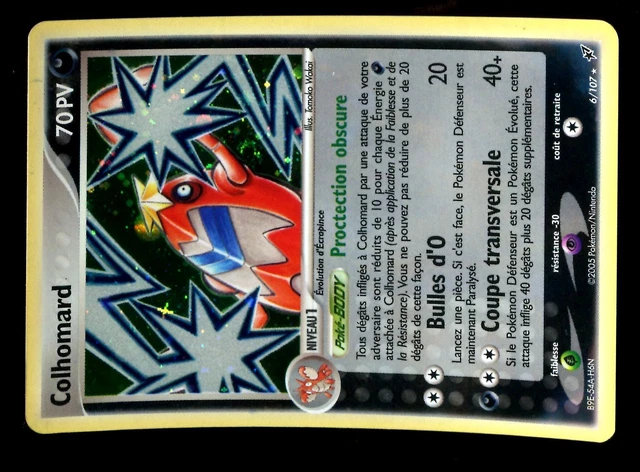 Pokemon Ex Deoxys Holo N°   6/107 Colhomard