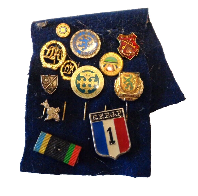 Lot d'insignes de club de bowling Ludwigsburg épingle