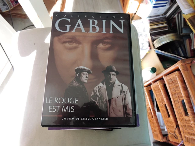 le rouge est mis ( gabin / ventura )  - dvd en bon état -