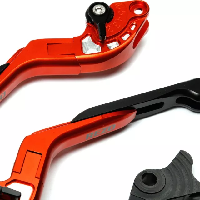 Rezo ausziehbar orange Hebel Set B-1 B-8 Cams für BMW F 800 S 06-10 2