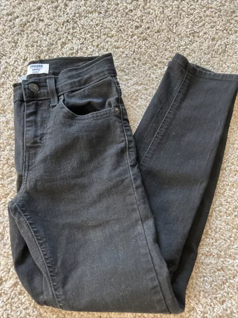 Denizen from Levi's skinny black youth Boys denim jeans size 12 regular