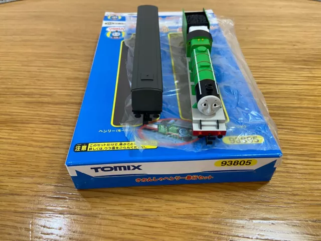Thomas & Friends Henry Red EXPRESS COACH 93805 TOMIX N Scale TOMYTECH Motor OK