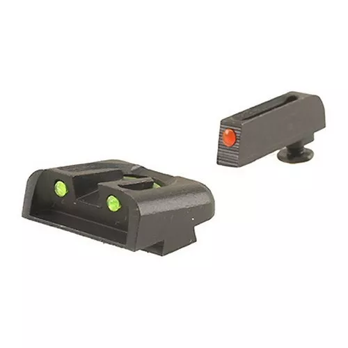 NEW! TRUGLO Fiber Optic Handgun Sight Set - Glock High Red/Green TG131G2