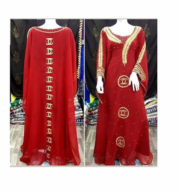 Royal Islamic Modern Elegant Dubai Moroccan Caftan Arabic party wear Dresses