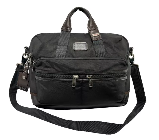 TUMI 'Alpha Bravo Patrick' Hickory Brown Nylon Laptop Briefcase - 222644HK2