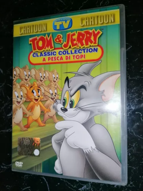 Dvd - Tom & Jerry A Pesca Di Topi - Cartoni Animati Per Bambini - Disney Pixar