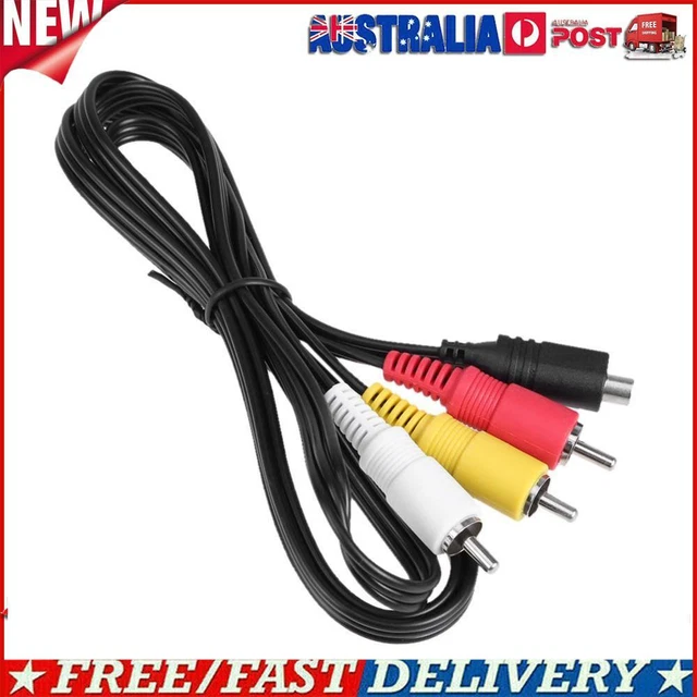 1.2m VMC-15FS A/V RCA to 10Pin Port Adapter Cable for Camera
