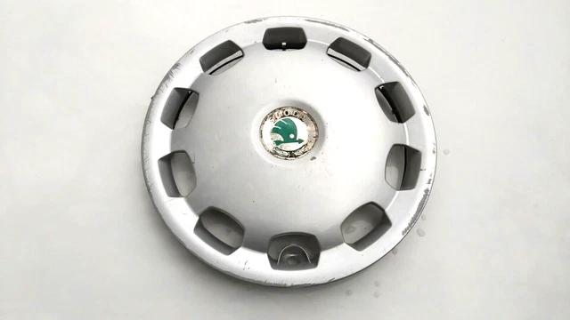 SKODA OCTAVIA 14" Wheel Trim/Hub Cap Cover Genuine x1 1U0601147B Mk1