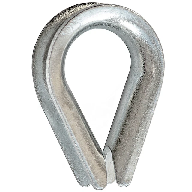 Cosses Câble de Traction pour Câbles en Acier Corde Galvanisé 2