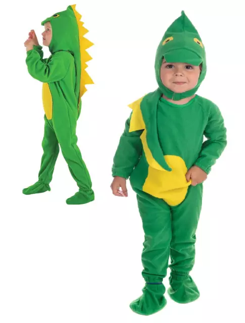 Kleinkind Dinosaurier Kostüm Mädchen Jungen Buch Woche Tag Outfit Alter 2-3