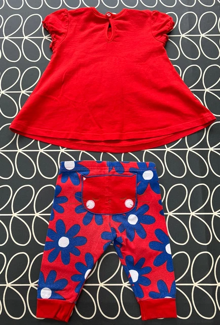 Baby Girl Next M&S Clothes Bundle 3-6 months Top Cardigan Leggings 4 Items 3