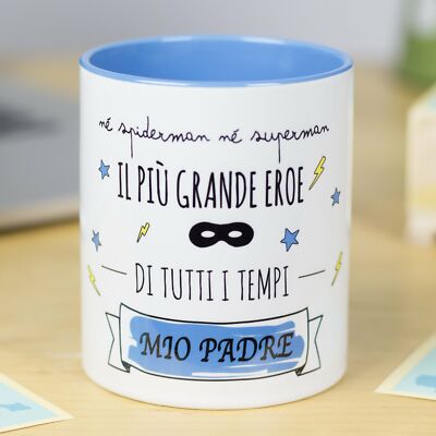 Tazza Regalo Farmacista AZ Disegno e Frase Divertente LA MENTE ES MARAVILLOSA 