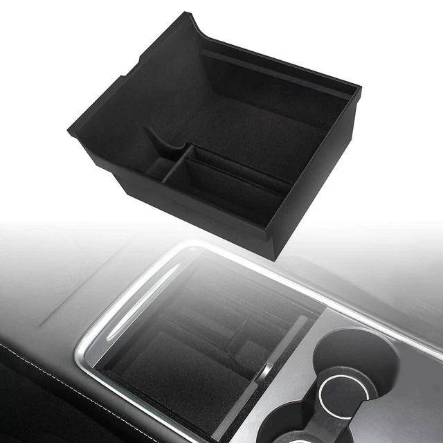 Console centrale 1x Storage Box per Tesla modello 3/Y per Tesla modello 3/Y 2021+