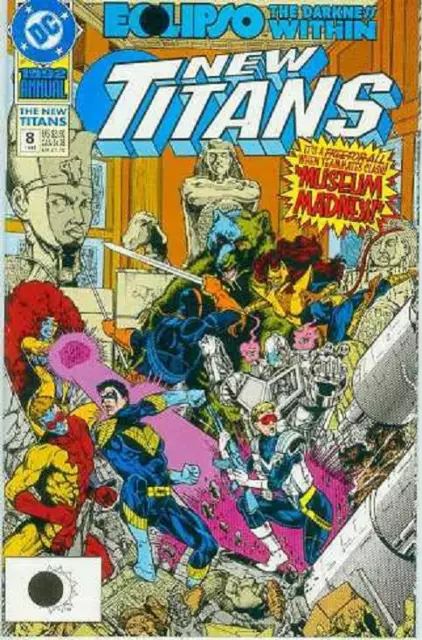 New Titans Annual # 8 ('Eclipso - The Darkness Within' storyline) (USA, 1992)