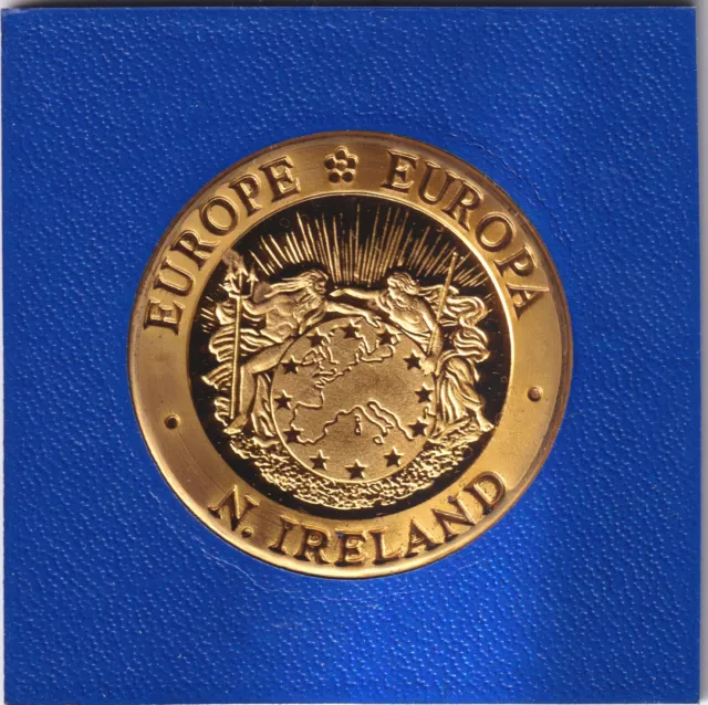 EUROPA 25 ecu 1992 proof IRLANDA DEL NORTE - EUROPE  N. IRELAND