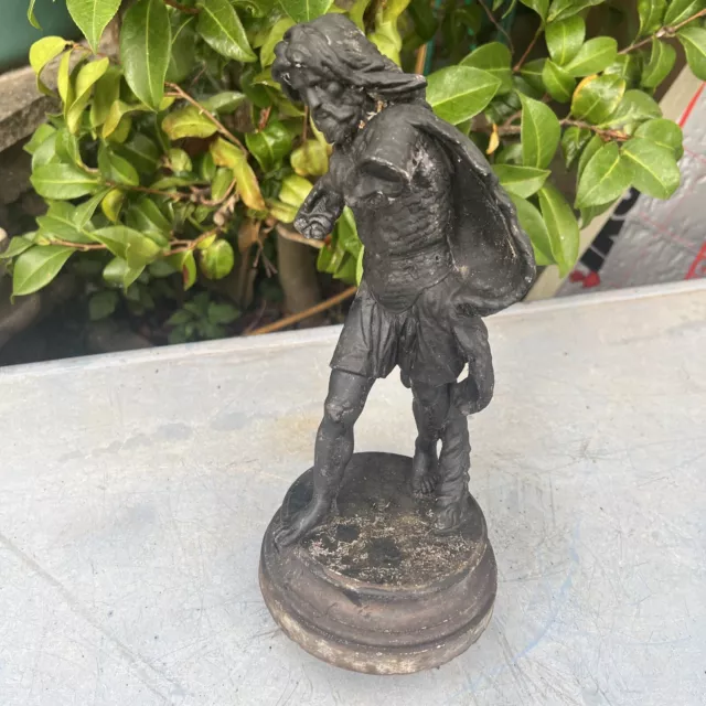 antique spelter figure Statue