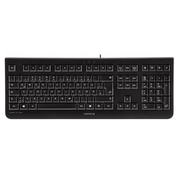 Cherry - Entry Level Kbd Combos CHERRY KC 1000 BLACK KEYBOARD USB SWISS
