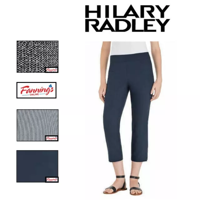 HILARY RADLEY LADIES Pull On Capri Comfort Fit Stretch Pant F14 $13.78 -  PicClick