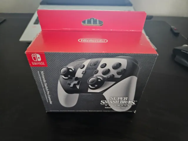 Official Nintendo Switch Pro Controller - Super Smash Bros Ultimate Edition
