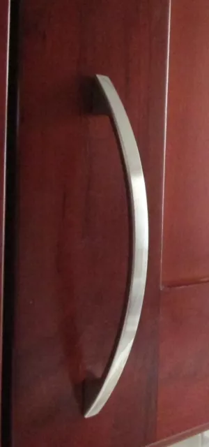 6" Satin Nickel Kitchen Cabinet Door Drawer Arch Handle Pull knob 05SN128