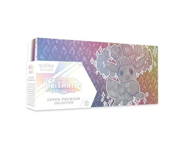 Super Premium Collection POKEMON TCG PRISMATIC Evolutions Super Premium Collection Box ENGLISH ...