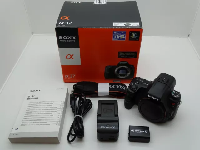 Sony alpha A37  SLT-A37 16,1MP  --- Topzustand ---