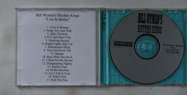 Bill Wyman's Rhythm Kings Live In Berlin EU Adv CDR 2005