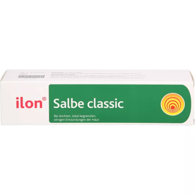 ilon Salbe classic bei leichten eitrigen Entzündungen , 100 g Salbe 10056697